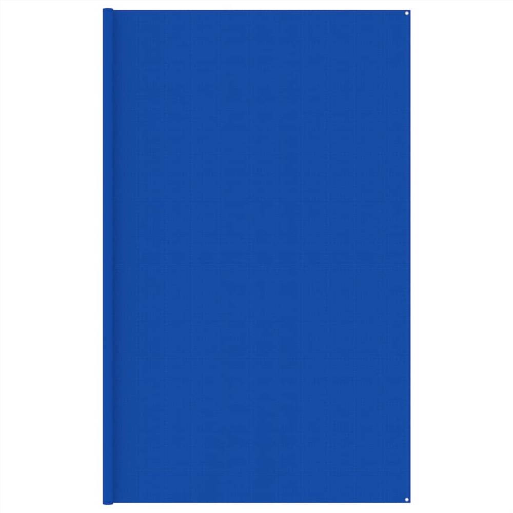 Çadır Halı 400x400 cm Mavi HDPE
