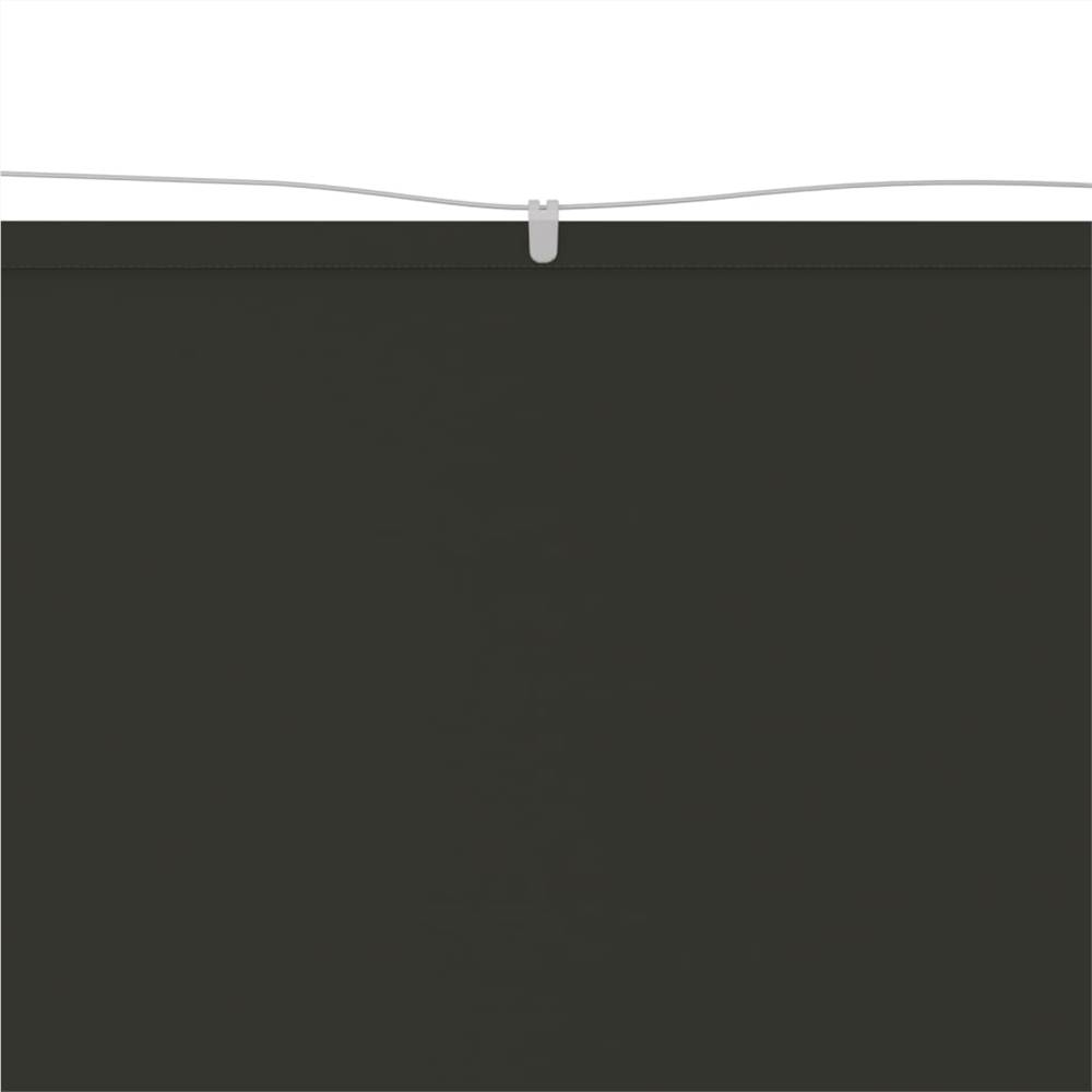 Vertical Awning Anthracite 100x1200 cm Oxford Fabric