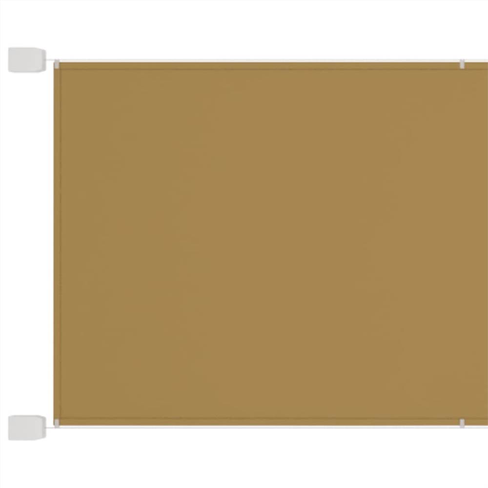 

Vertical Awning Beige 180x1000 cm Oxford Fabric