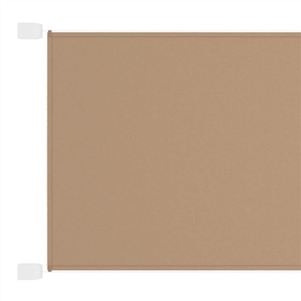 

Vertical Awning Taupe 100x270 cm Oxford Fabric