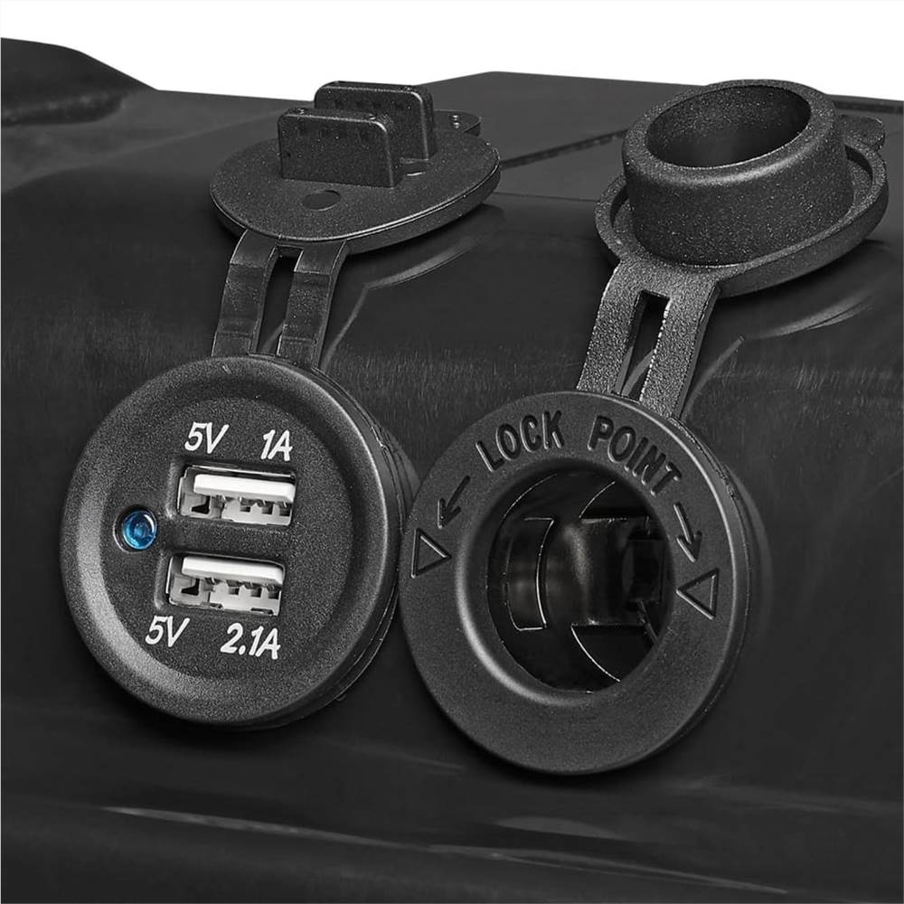 ProPlus Battery Box with USB and Voltmeter 35x18x20 cm