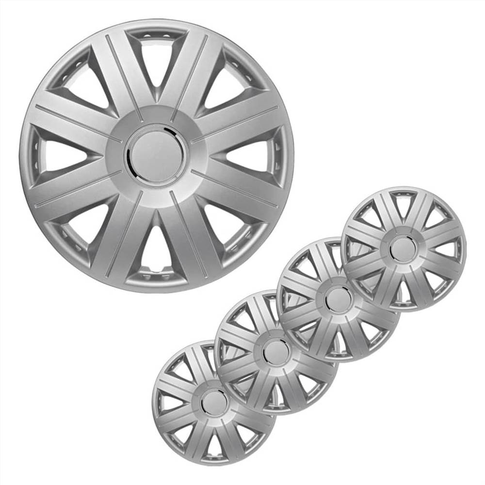ProPlus Wheel Covers Cosmos Silver 15 4 pcs