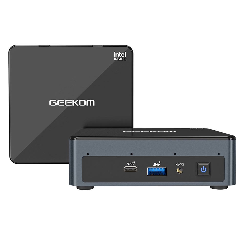 GEEKOM MiniAir 11 MiNi PC intel 11e generatie Celeron N5095 8GB RAM 256GB SSD WiFi 5 Gigabit LAN HDMI DP