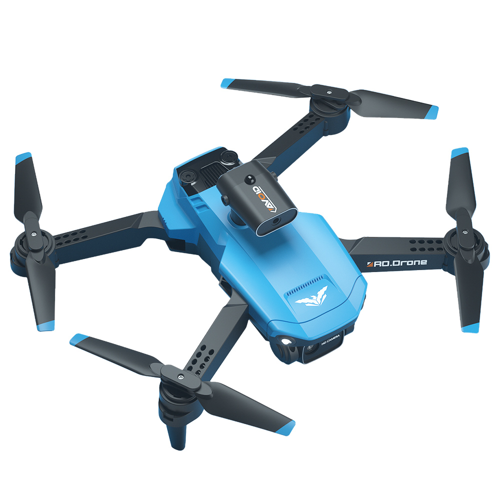 

JJRC H106 4K Camera All-Round Obstacle Avoidance Foldable RC Drone Single Camera One Battery - Blue