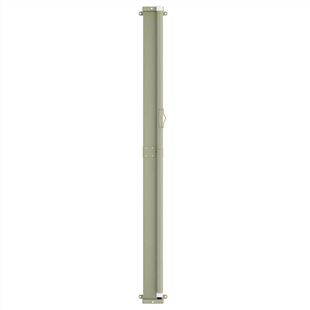 Patio Retractable Side Awning 180x300 cm Cream