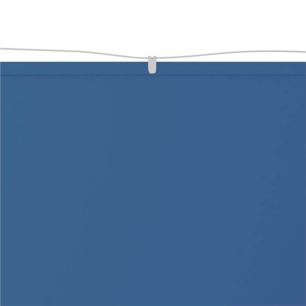 Vertical Awning Blue 100x600 cm Oxford Fabric