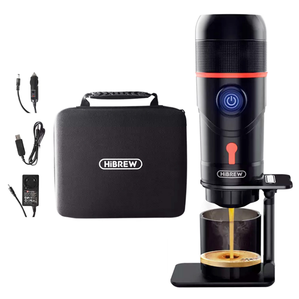 HiBREW H4 Portable Espresso Coffee Machine for Car & Home