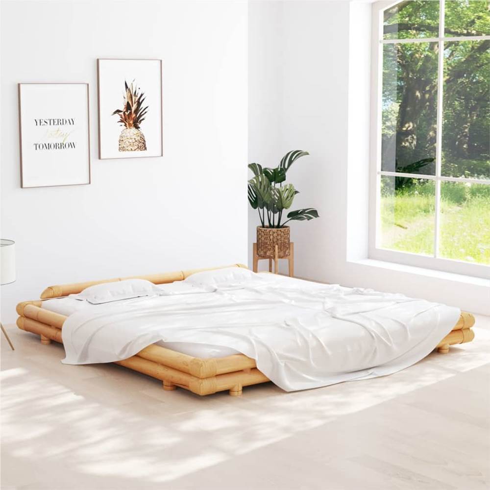 Ágykeret bambusz 200x200 cm