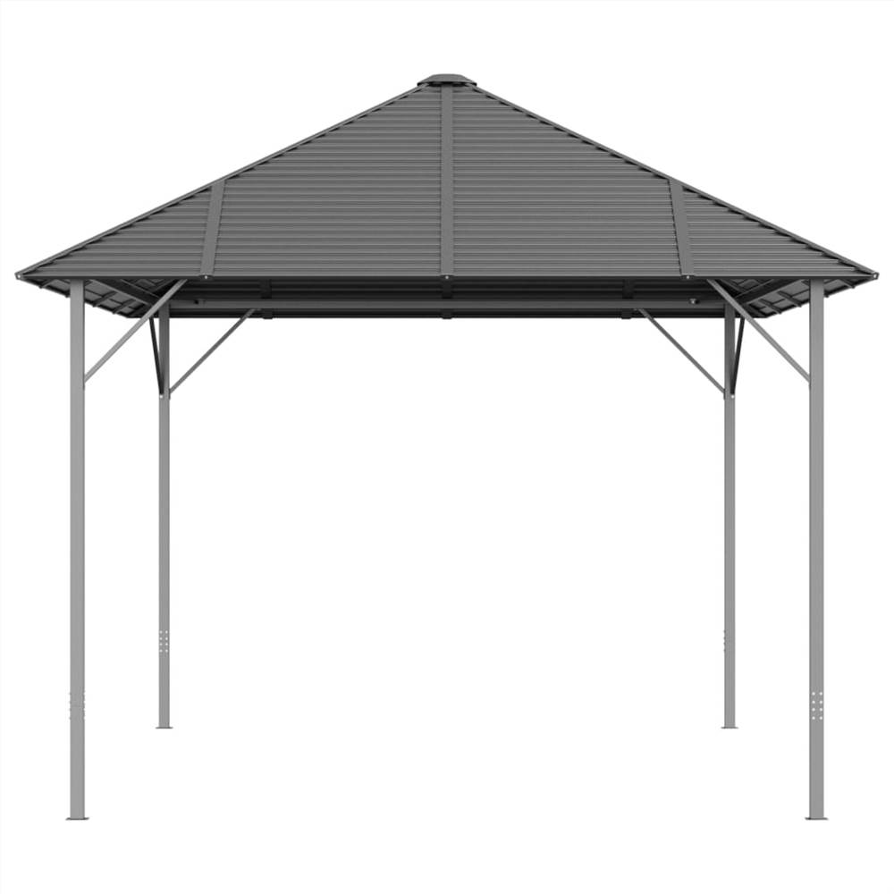 Gazebo with Roof 4x3 m Anthracite