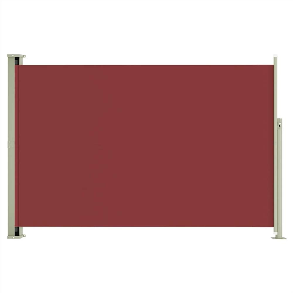 Patio Retractable Side Awning 200x300 cm Red