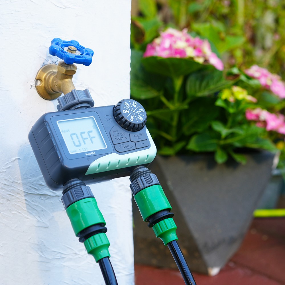 RainPoint ITV205 Digital Sprinkler Timer with 2 Zones