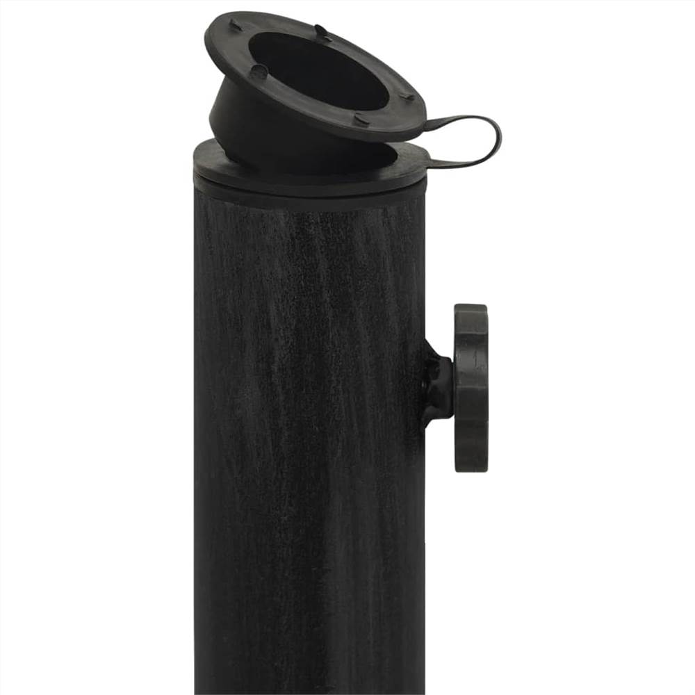 Umbrella Base Black 44x44x31 cm Cast Iron