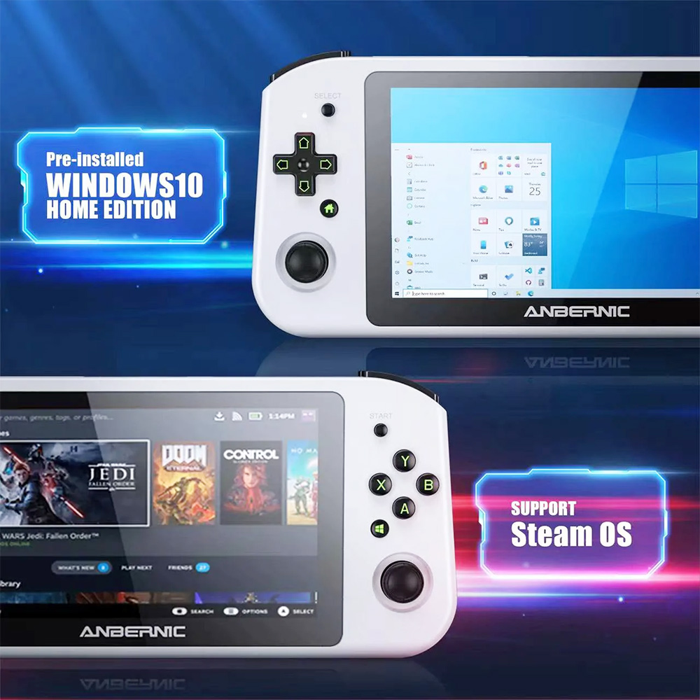 衝撃の激安コスパ・掘り出し物も ANBERNIC WIN600 8GB/256GB AMD 3050e Windows 10 Game Console Nintendo Switch