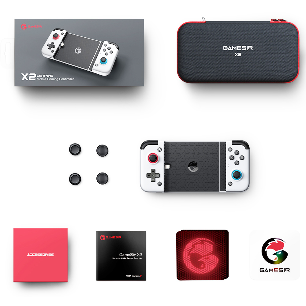 GameSir X2 Lightning Mobile Gaming Controller Bluetooth Gamepad
