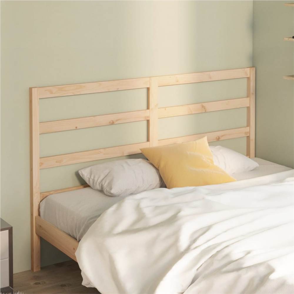 

Bed Headboard 166x4x100 cm Solid Wood Pine