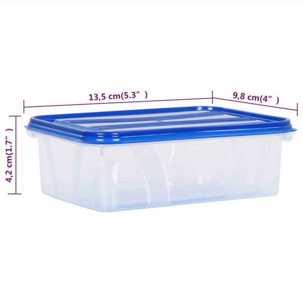 Food Storage Container with Lid 20 pcs PP