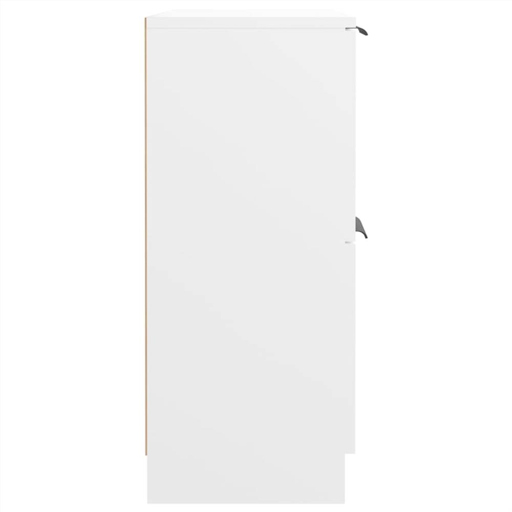 Sideboard White 60x30x70 Cm Engineered Wood 11 Sideboard White 60x30x70 cm Engineered Wood