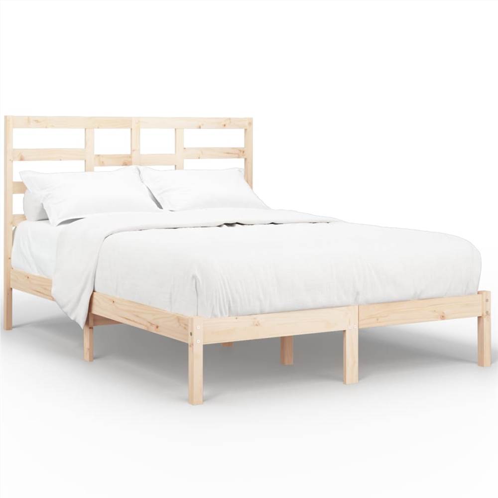 Bed Frame Solid Wood 160x200 cm