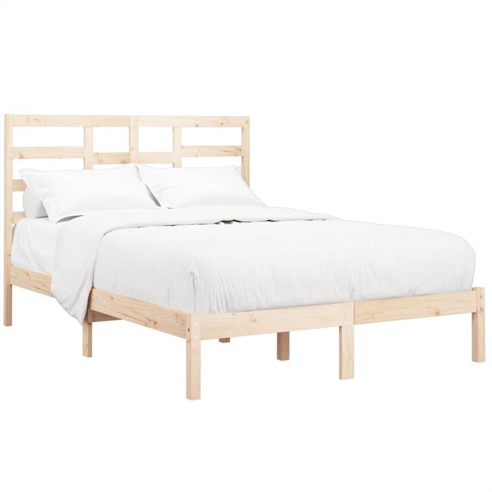 Bed Frame Solid Wood 160x200 cm