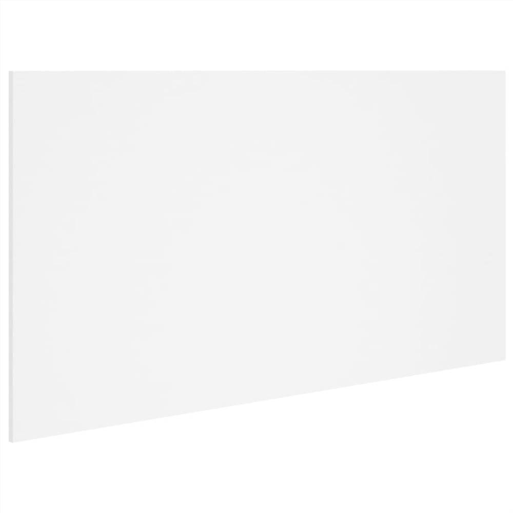Bed Headboard White 160x1.5x80 cm Engineered Wood