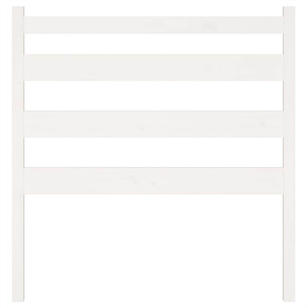 Bed Headboard White 96x4x100 Cm Solid Wood Pine 9 Bed Headboard White 96x4x100 cm Solid Wood Pine