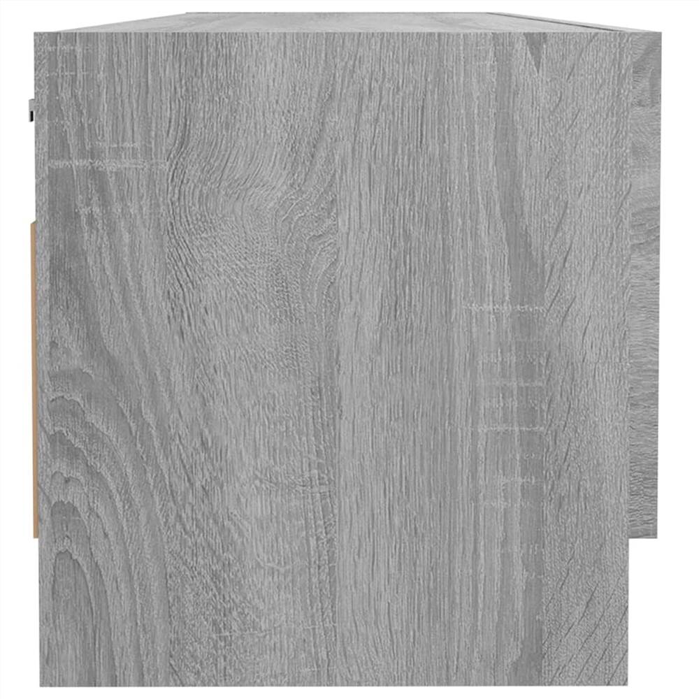 Wardrobe Grey Sonoma 100x32.5x35 Cm Engineered Wood 9 Wardrobe Grey Sonoma 100x32.5x35 cm Engineered Wood
