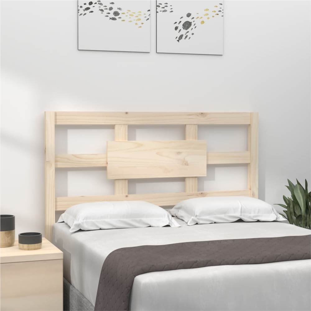 

Bed Headboard 105.5x4x100 cm Solid Wood Pine