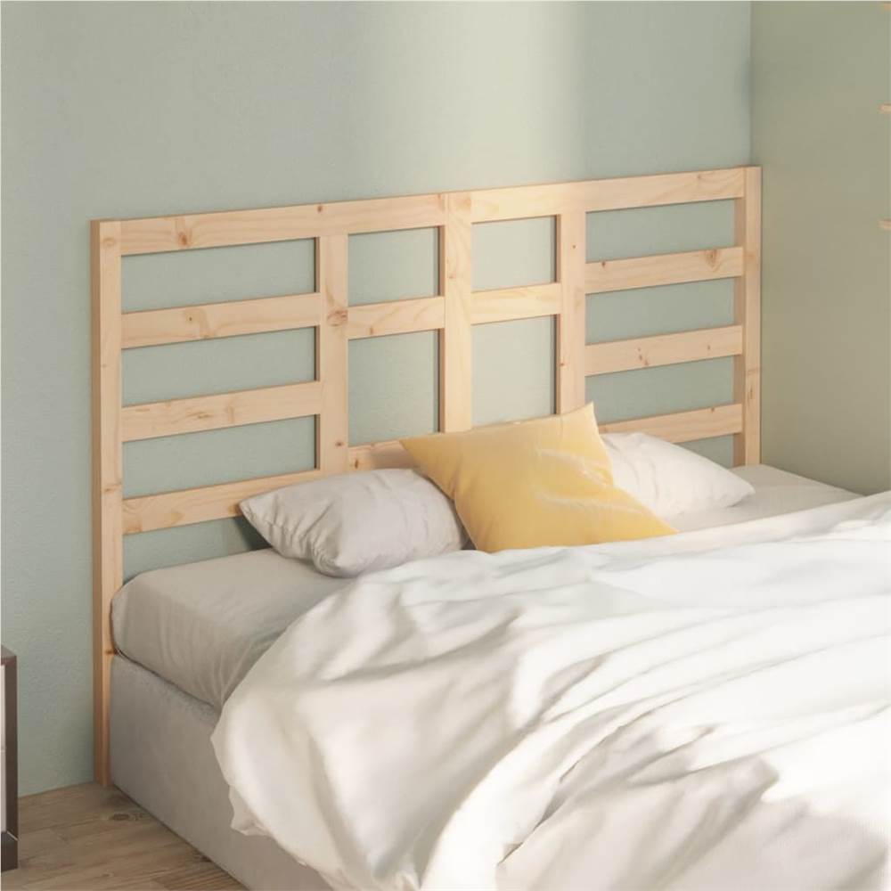 

Bed Headboard 146x4x104 cm Solid Wood Pine