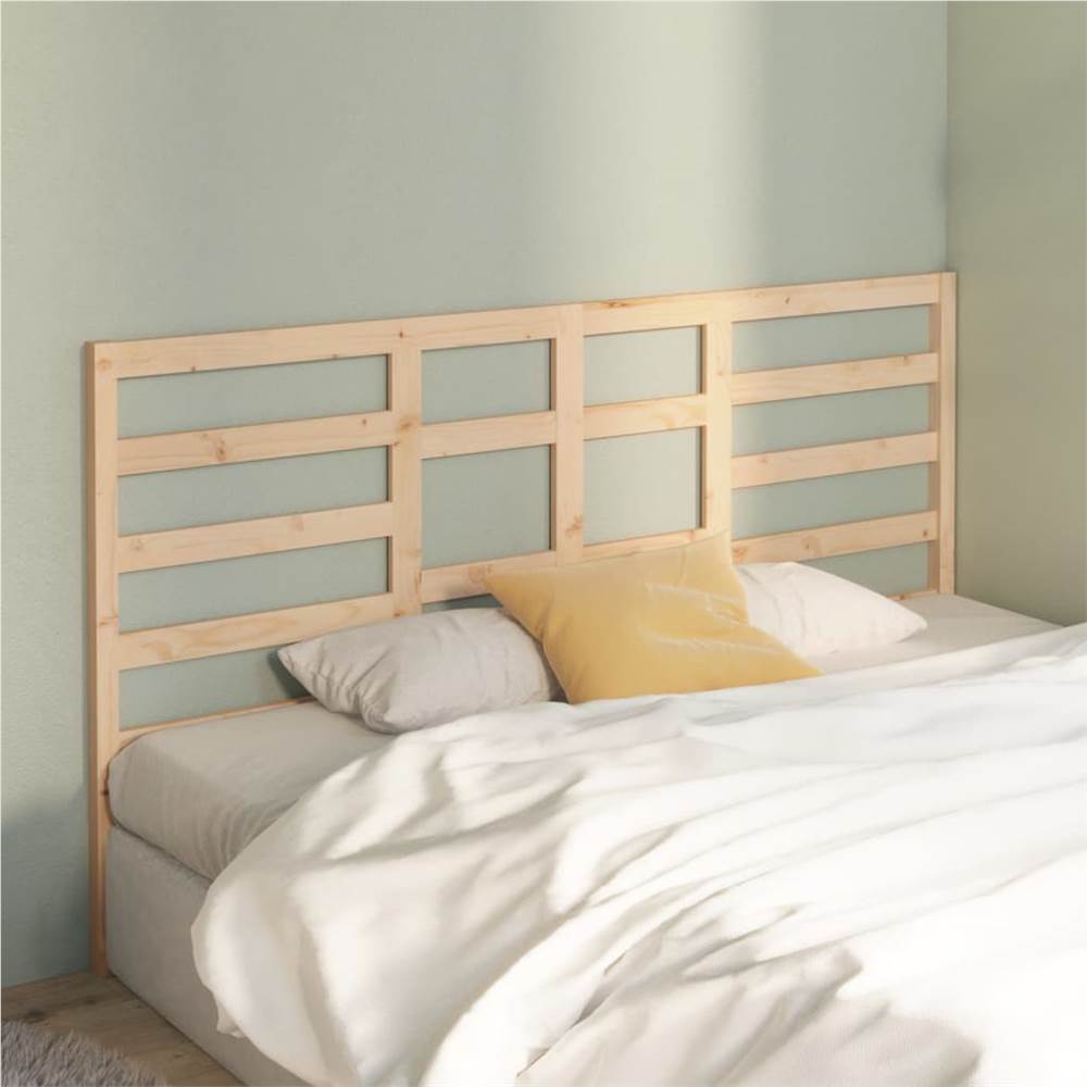 

Bed Headboard 186x4x104 cm Solid Wood Pine