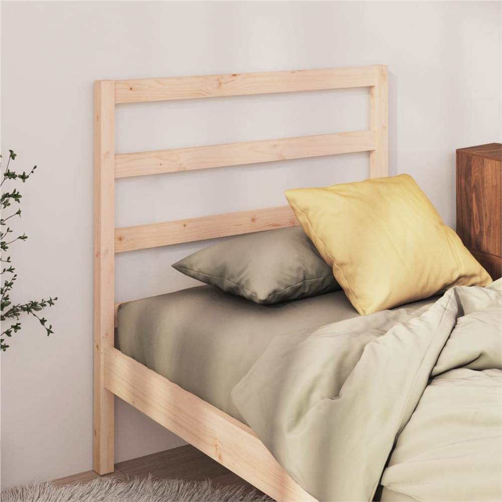 

Bed Headboard 81x4x100 cm Solid Wood Pine