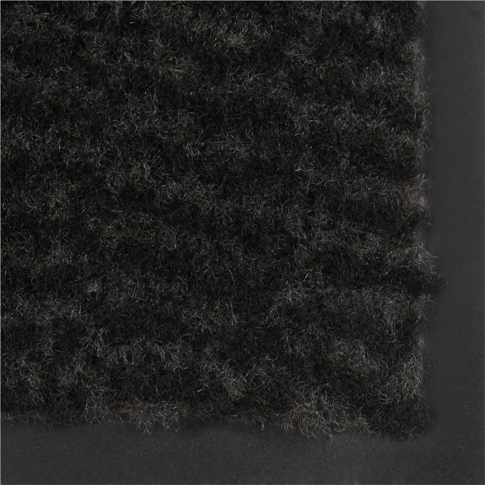 Doormat Tufted 60x180 cm Black