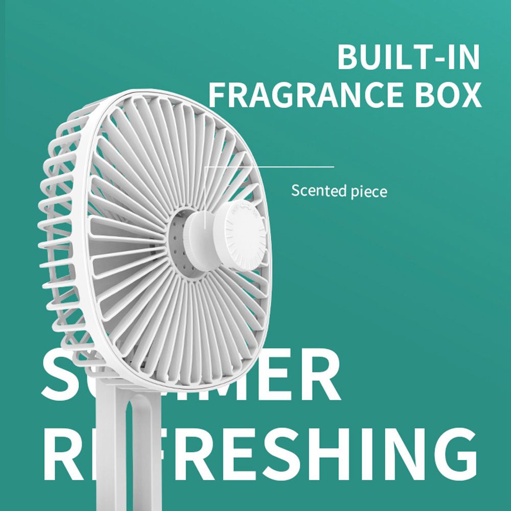 Multifunction Folding Fan with 3 Levels Speed Grey