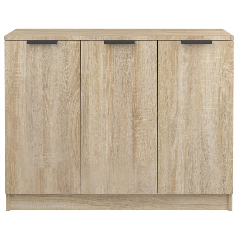 Sideboard Sonoma Oak 90.5x30x70 cm Engineered Wood
