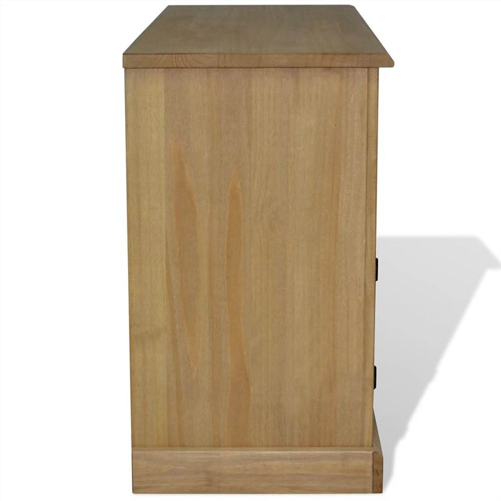 TV Cabinet Mexican Pine Corona Range 80x43x78 Cm 9 TV Cabinet Mexican Pine Corona Range 80x43x78 cm