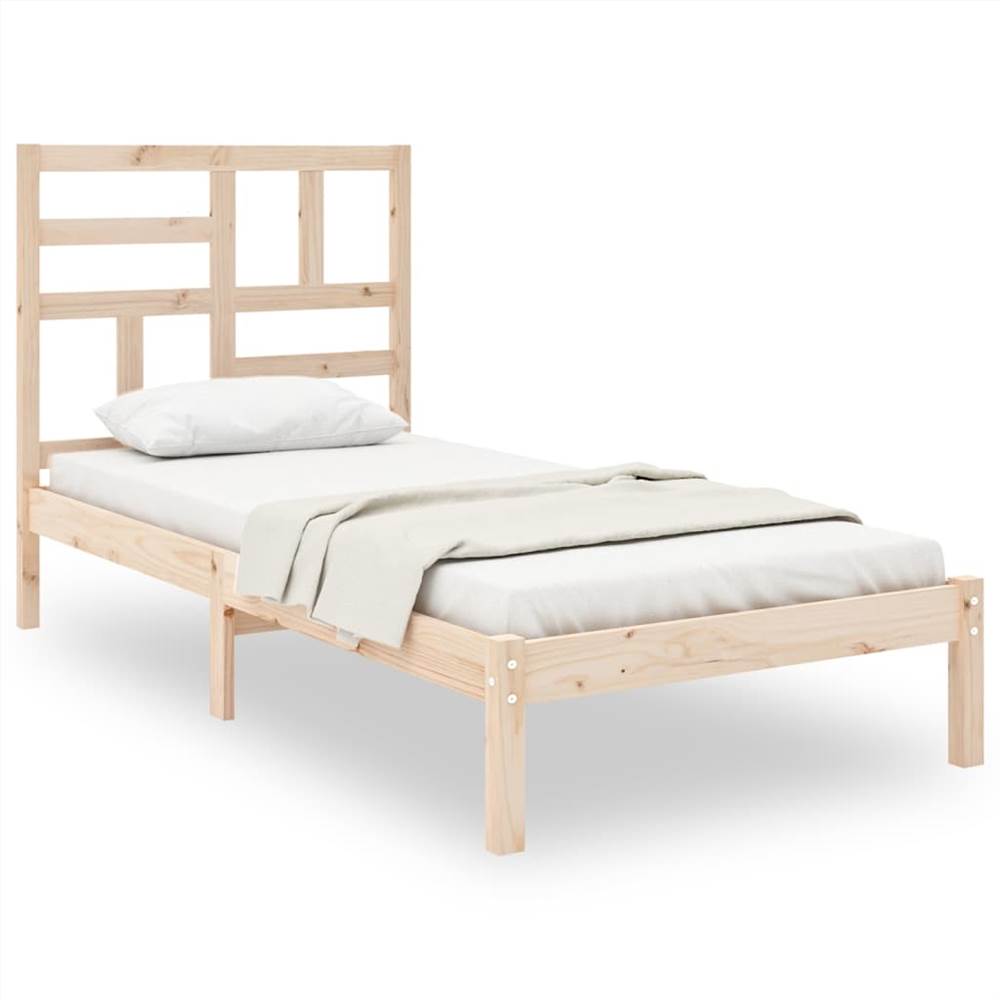 Bed Frame Solid Wood 90x200 cm