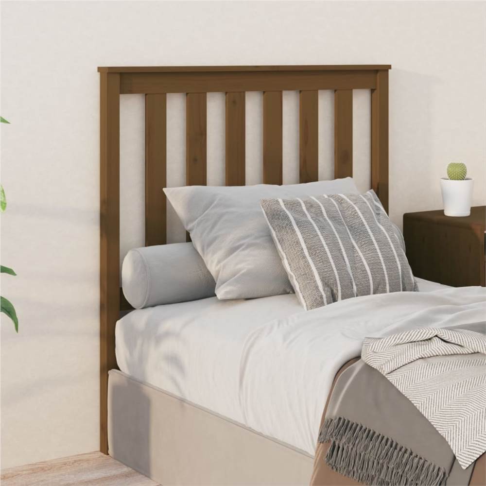 

Bed Headboard Honey Brown 96x6x101 cm Solid Wood Pine