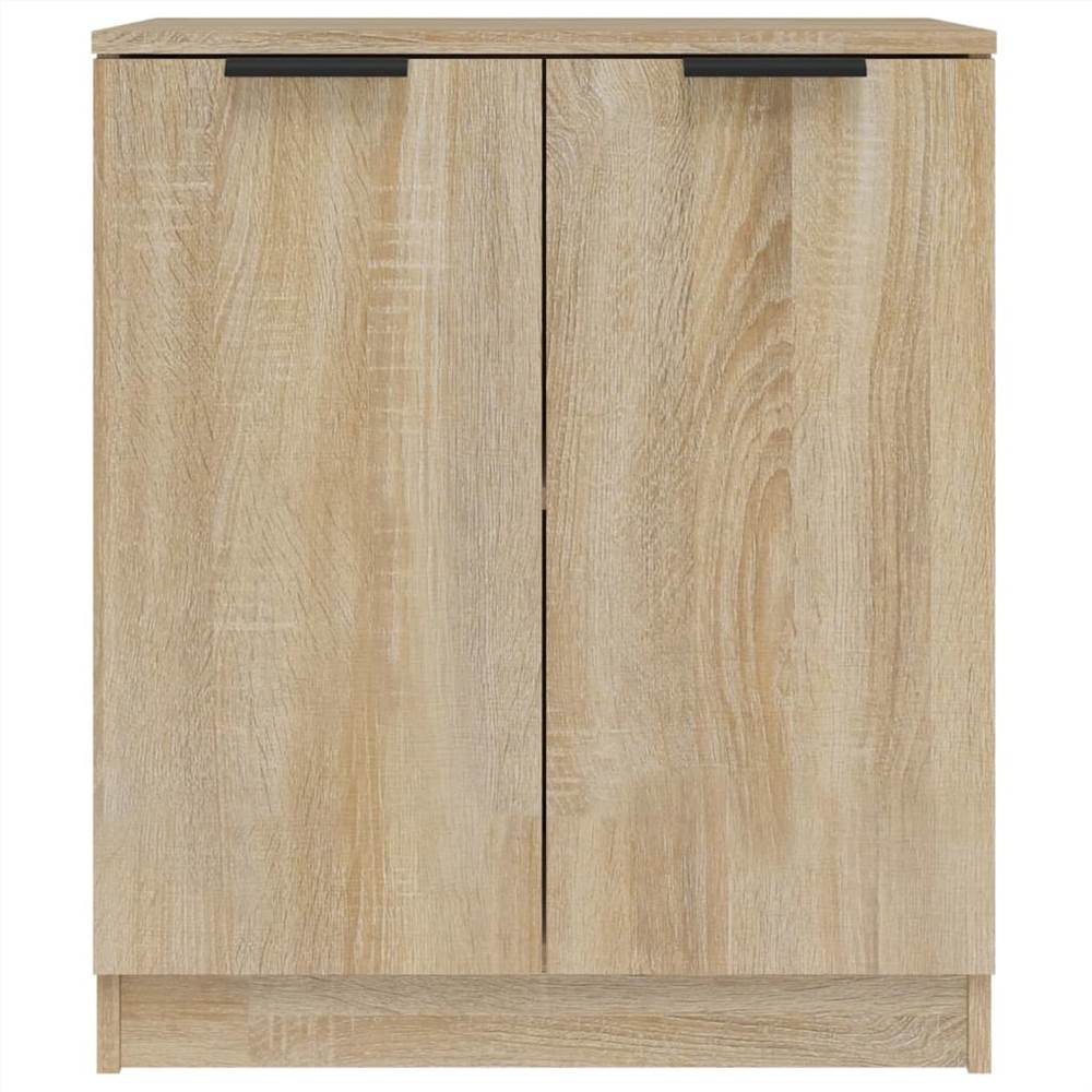Sideboard Sonoma Oak 60x30x70 Cm Engineered Wood 8 Sideboard Sonoma Oak 60x30x70 cm Engineered Wood