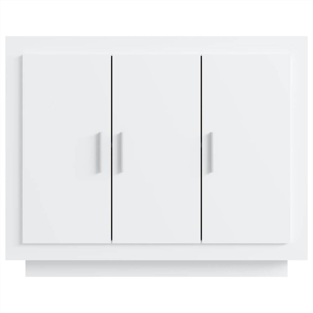 Sideboard White 92x35x75 Cm Engineered Wood 10 Sideboard White 92x35x75 cm Engineered Wood