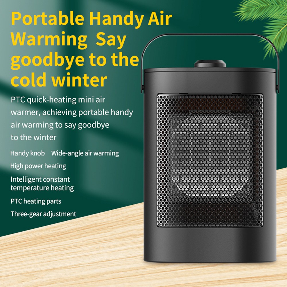 HQYND900D 1500W Portable Vertical Mini Electric Heater US Plug