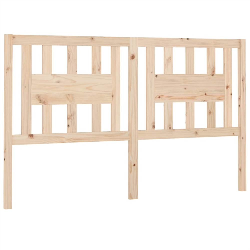Headboard 166x4x100 cm Solid Wood Pine