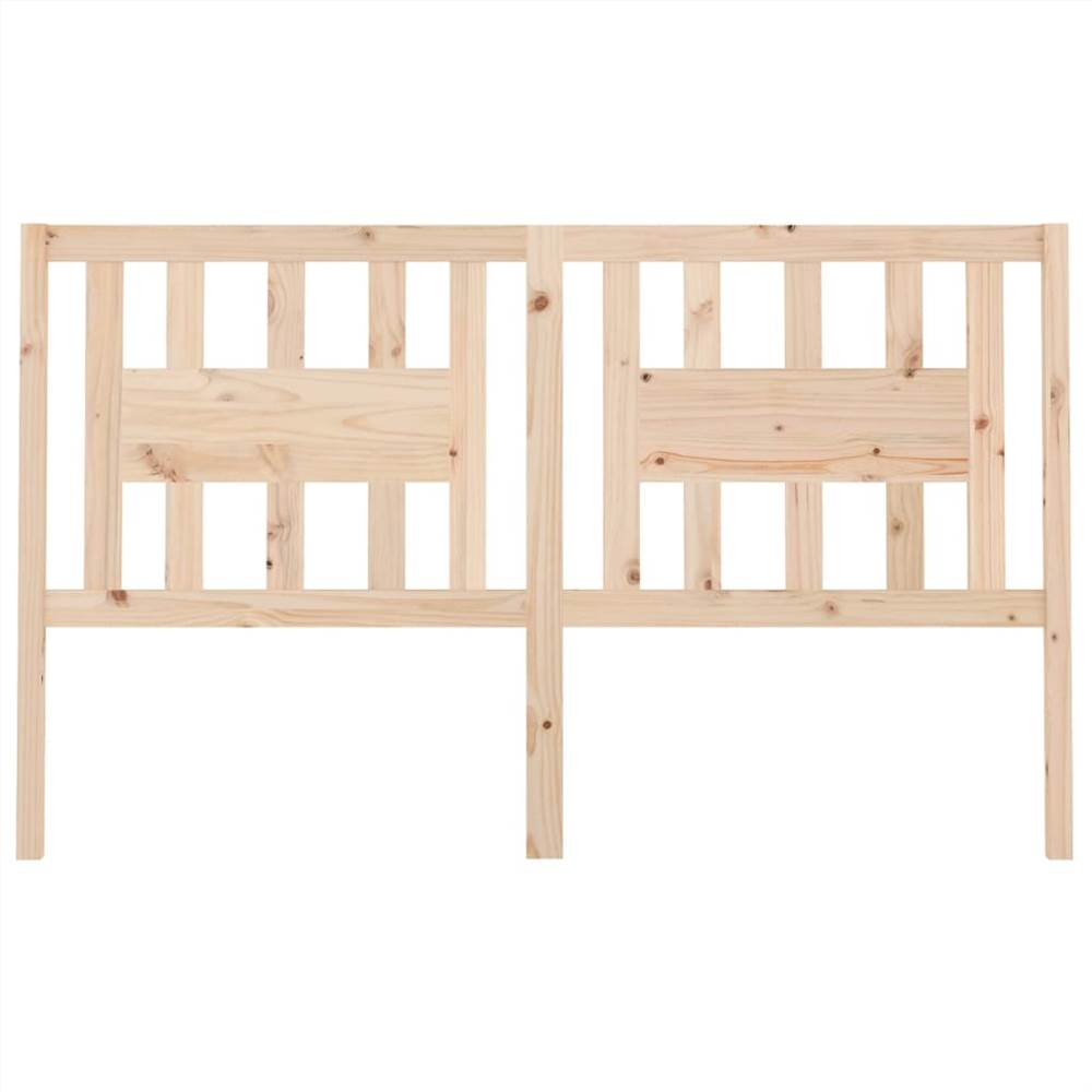 Headboard 166x4x100 cm Solid Wood Pine