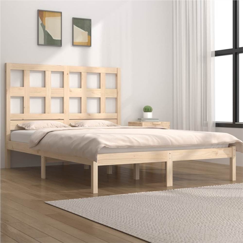 

Bed Frame Solid Wood Pine 120x200 cm