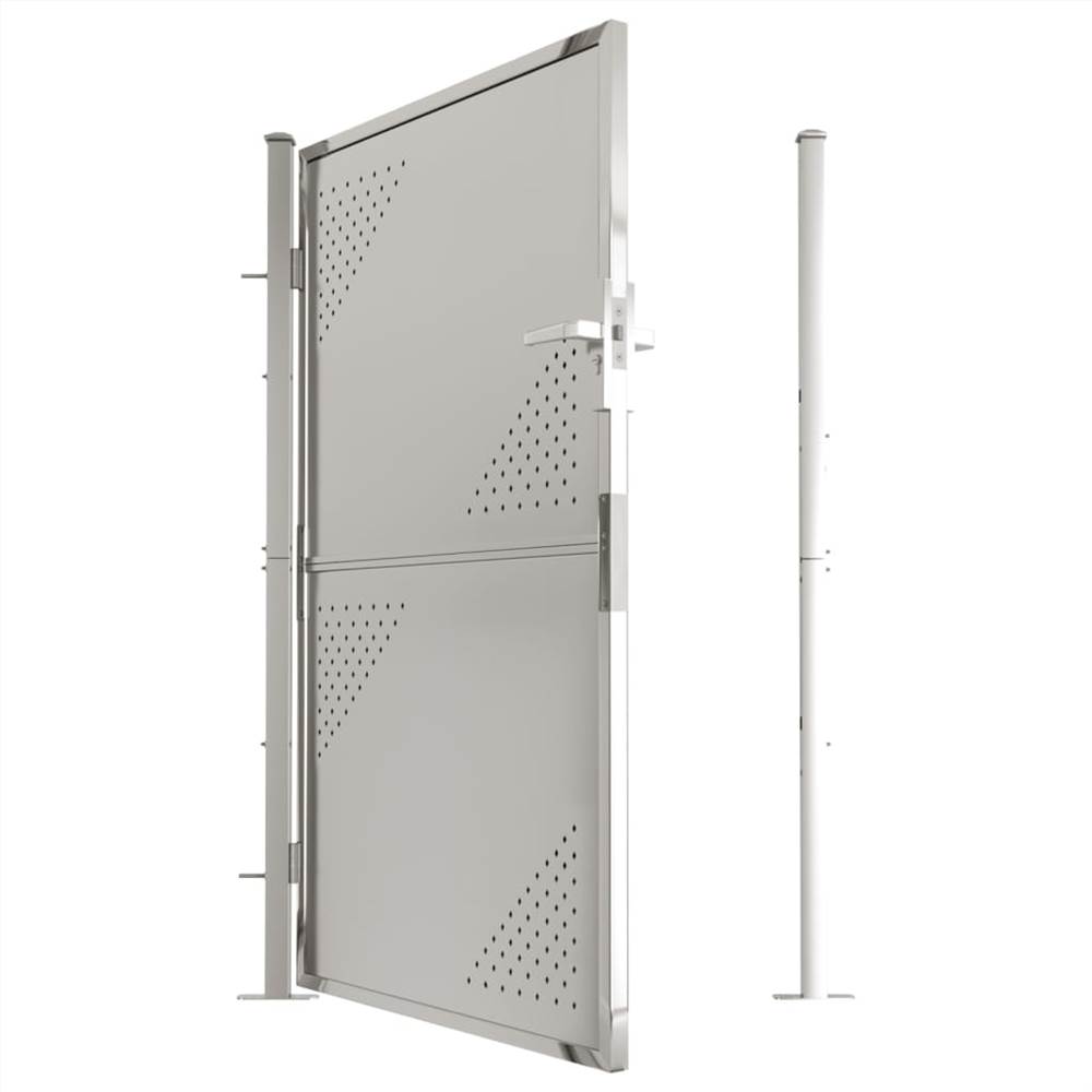 Garden Gate 100x150 Cm Stainless Steel 12 Garden Gate 100x150 cm Stainless Steel