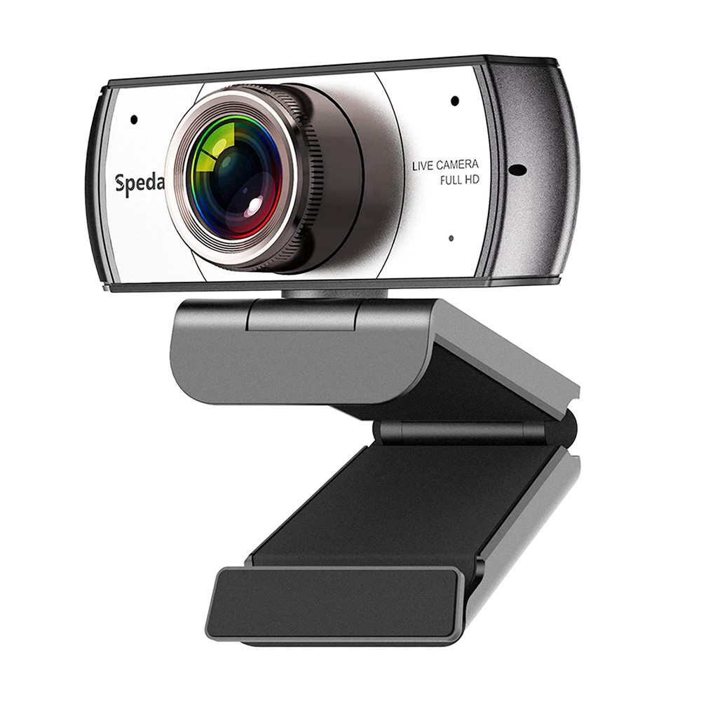 Spedal MF920 Pro Webcam 1080P FHD Live Camera con obiettivo grandangolare da 120 gradi acquisisce immagini e video ad alta definizione