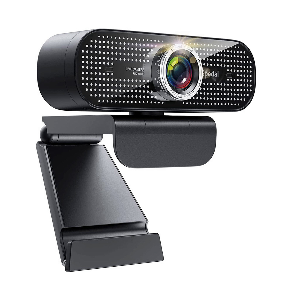 Spedal MF922 Webcam para Streaming HD 1080P PC Camera com Microfones Compatível com Xbox One MacBook Windows e OBS