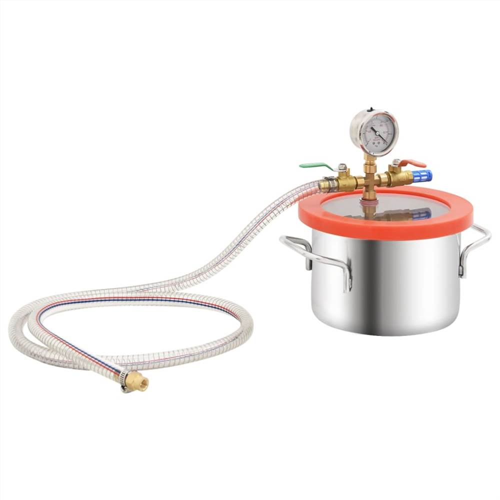 Vacuum Chamber With Single-stage Pump 3.7 L 18 Vacuum Chamber with Single-stage Pump 3.7 L