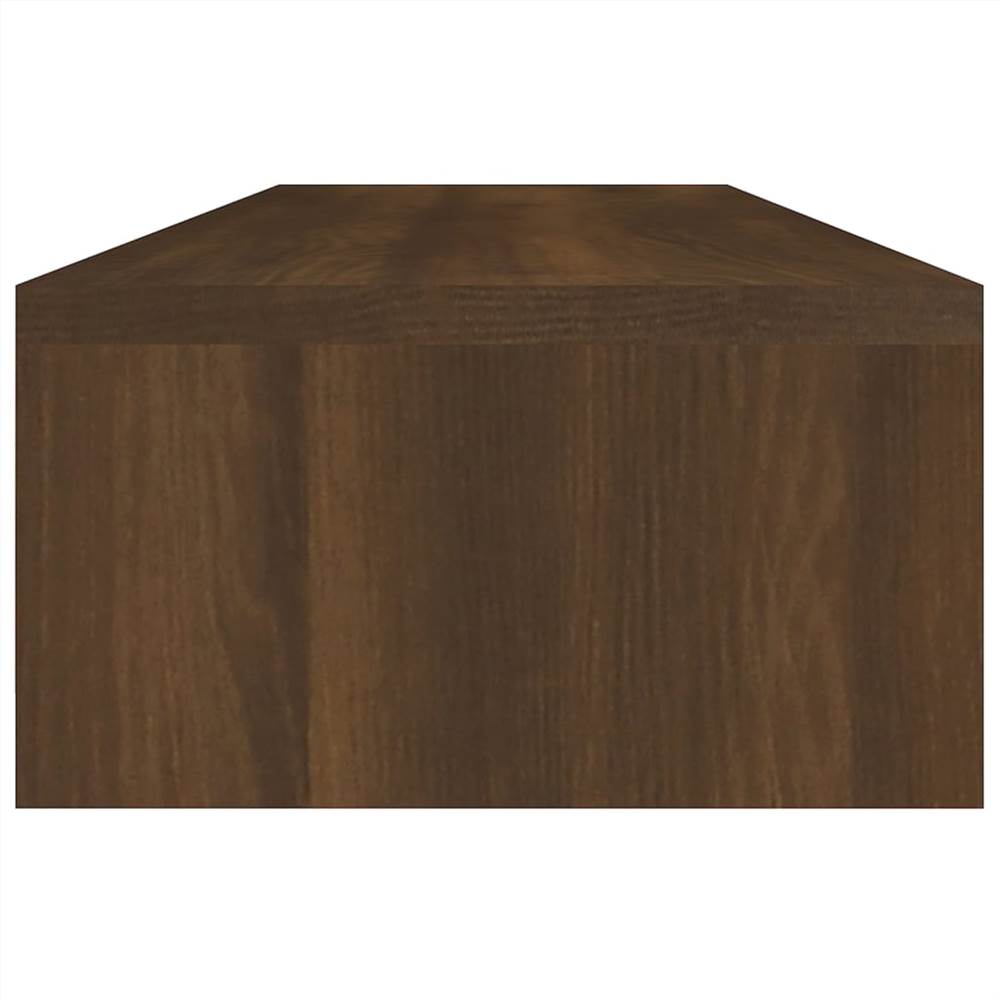 Monitor Stand Brown Oak 100x24x13 Cm Engineered Wood 16 Monitor Stand Brown Oak 100x24x13 cm Engineered Wood