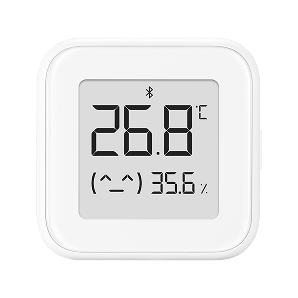 Xiaomi Mijia Bluetooth Termometre Higrometre, Mürekkep Ekranlı Akıllı Sıcaklık Nem Monitörü, 2 Yıl Uzun Pil Ömrü - Beyaz