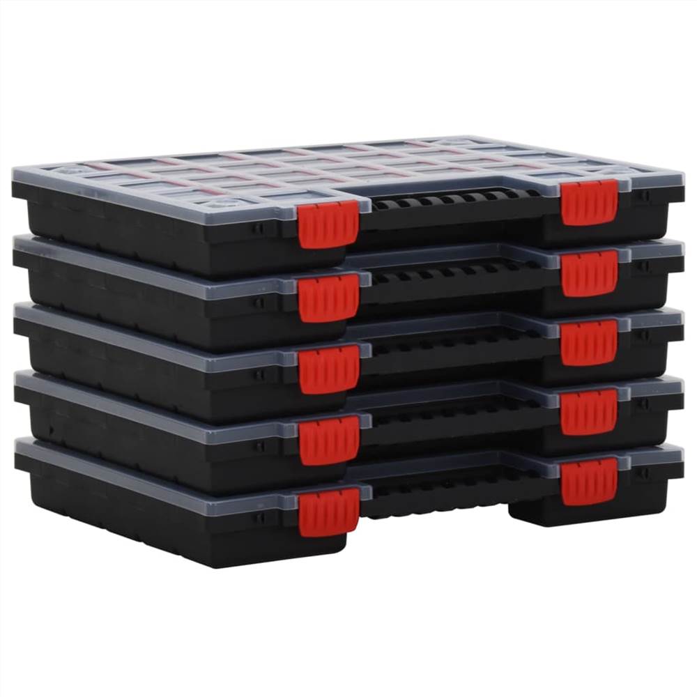 Assortment Boxes 10 Pcs 40x30x5 Cm Polypropylene 9 Assortment Boxes 10 pcs 40x30x5 cm Polypropylene