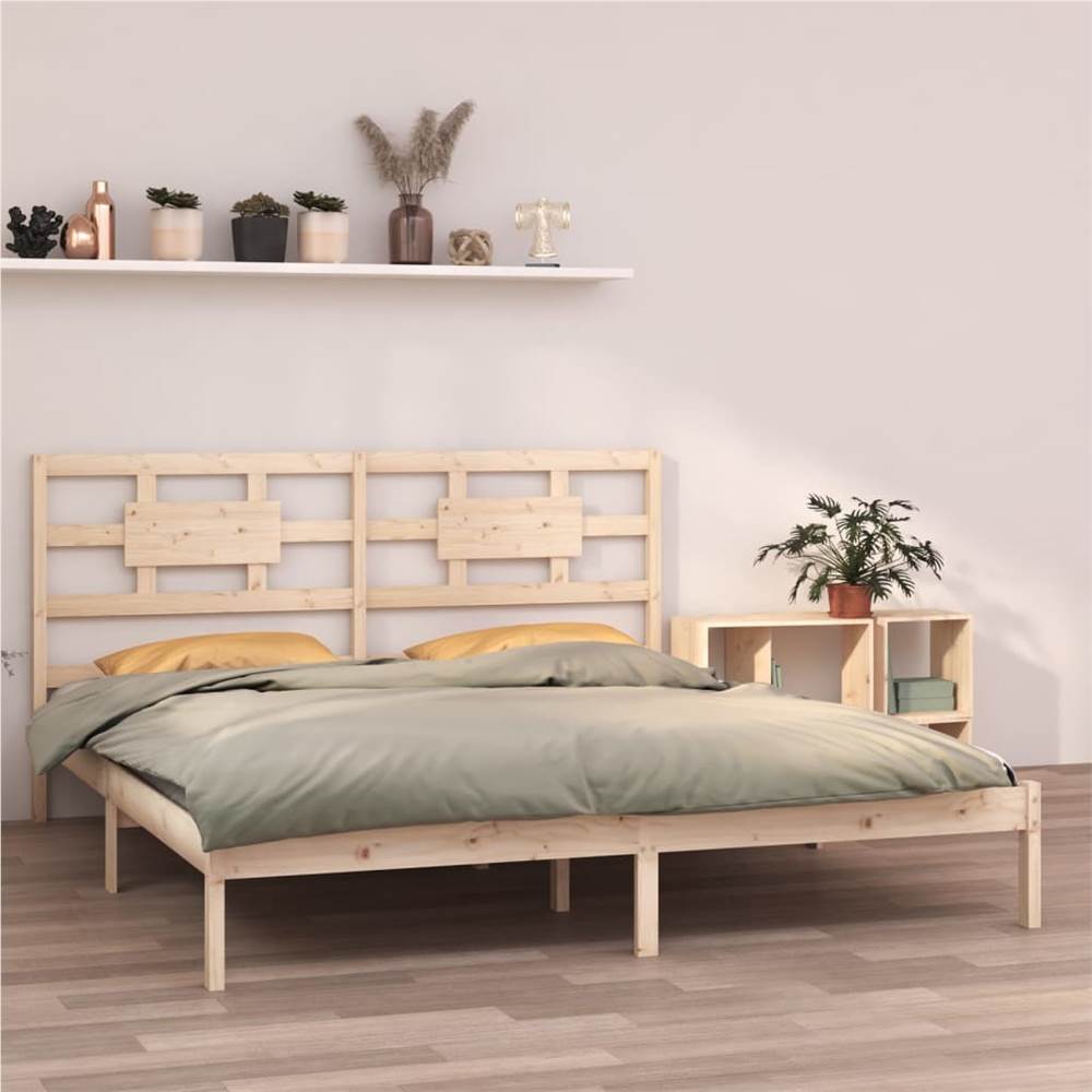 

Bed Frame Solid Wood 200x200 cm